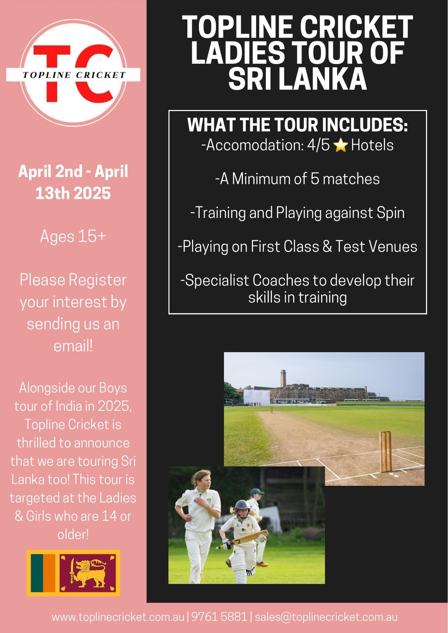 Sri Lanka women's tour