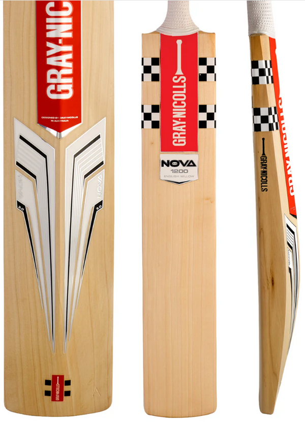 Gray-Nicolls Nova 3.0 1200 Cricket Bat – Natural (Short Handle)