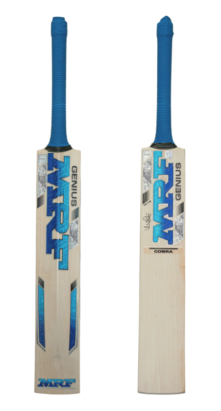 MRF Genius Cobra English Willow Bat – Short Handle